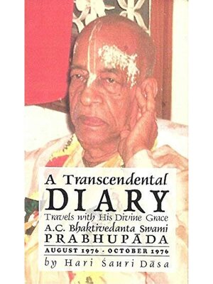 cover image of A Transcendental Diary